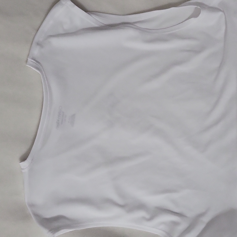 Calvin Klein Men's White Muscle Tee - Picture 7 of 7